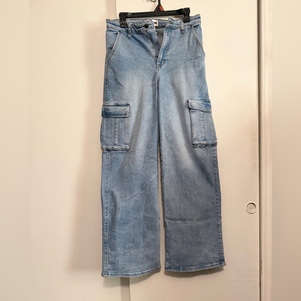 Fashion Nova Denim Cargo Jeans
